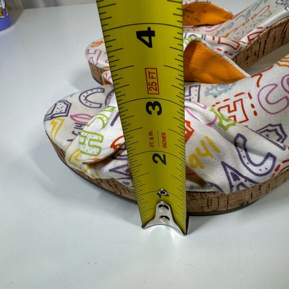 Coach Multicolor Printed Sandals - Picture 12 of 12